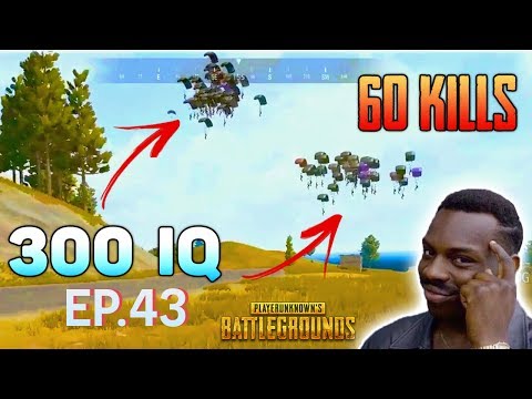 PUBG 300 IQ EPIC plays Ep.43 👑 PlayerUnknown's Battlegrounds Highlights