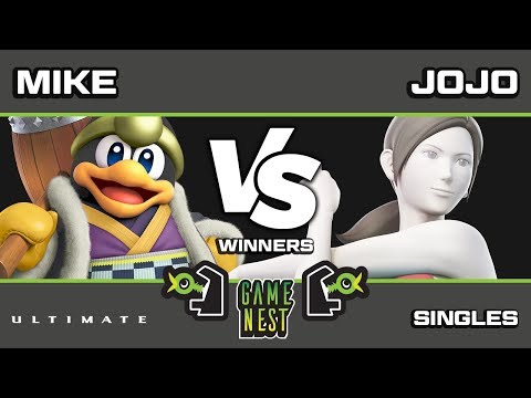 Game Nest Smash It Up: Mike (King Dedede) vs Jojo (Wii Fit Trainer) - Winners Round 2