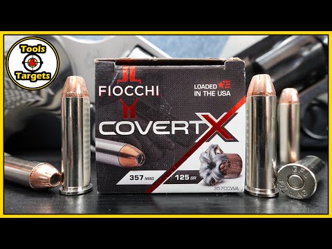 The X Factor!...NEW .357 Magnum Fiocchi Covert X Self-Defense AMMO Ballistic Gel Test \u0026 Review!