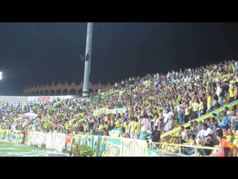 "Como no te voy a querer" Barra: Rebelión Auriverde Norte &bull; Club: Real Cartagena