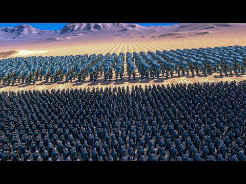 20.000 GERMAN SOLDIERS vs 500 MECH WALKERS - Ultimate Epic Battle Simulator UEBS