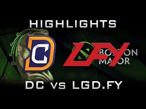 DC vs LGD.FY Boston Major 2016 Highlights Dota 2
