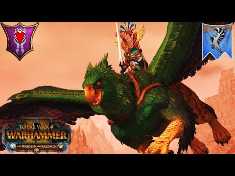 THE GRIFFON KNIGHTS OF TOR GAVAL - High Elves vs. Dark Elves - The Warden and the Paunch DLC