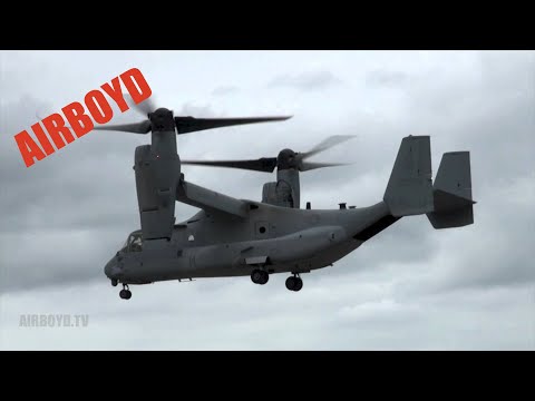 V-22 Osprey Demonstration - Farnborough 2012