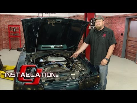 Black BBK Strut Tower Brace Installation 1986-1993 Mustang