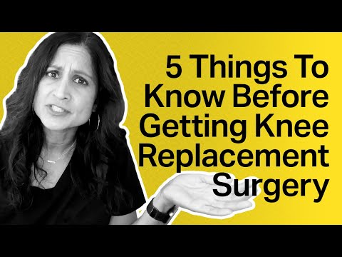 5 Things To Know Before Knee Replacement Surgery: From A Physical Therapist