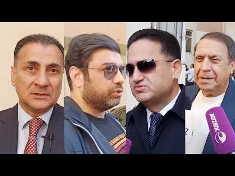 Kənan MM, Manaf, Mir Şahin, Murad Arif  -Tanınmışlar Oqtay Əliyevin dəfnində...