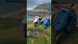 Miniaturka - 1990 Honda vision Metin x 2002 Chunlan starway 2002 #fypシ #fyp #moped #2stroke #retro #vintage