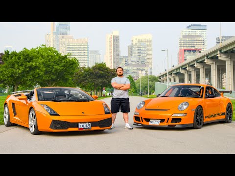 Lamborghini Gallardo Vs Porsche GT3RS (full review)