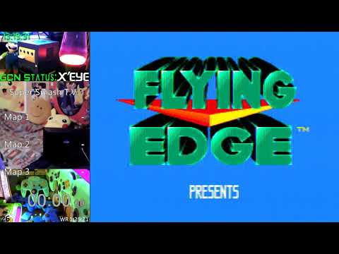 Super Smash T.V. for Genesis┃Trying to clear faster than the Let's Play┃Speedrun