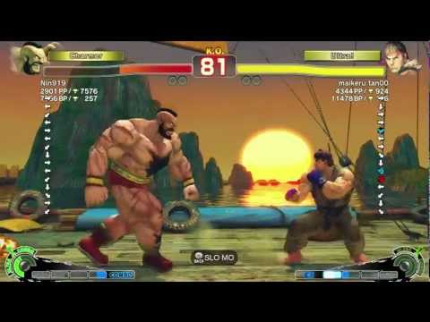 Nin919 (Zangief) vs Michael Tan (Ryu) - AE 2012 Ranked Match *720p HD*