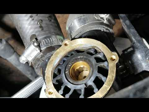 Save a bad lake day! How to change raw water impeller on a 2007 Malibu Wakesetter