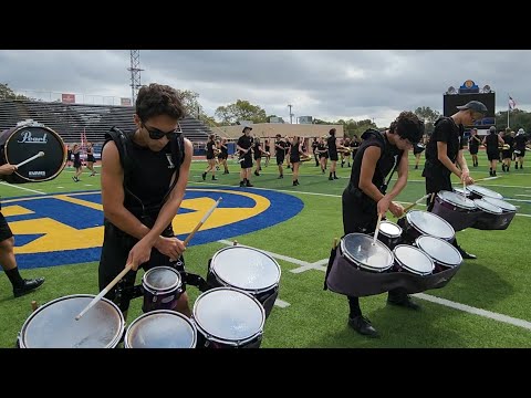 2022 Vandegrift High School Drumline - Last Rehearsal Runthrough