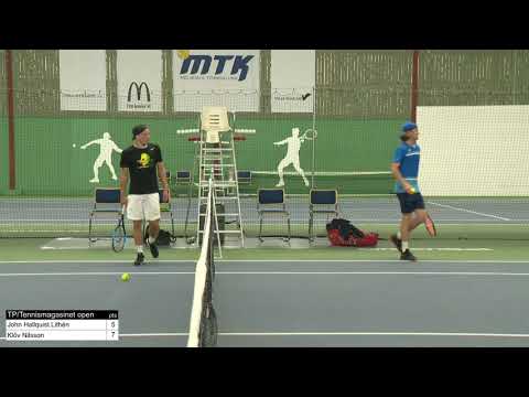 Jesper Klöv Nilsson VS John Hallquist Lithén - TP/Tennismagasinet Open