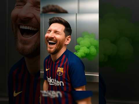 ¡Ronaldo se hace CACA en el ascensor 🤣💩!. #ia #humor #memes #messi #cristianoronaldo #ronaldo