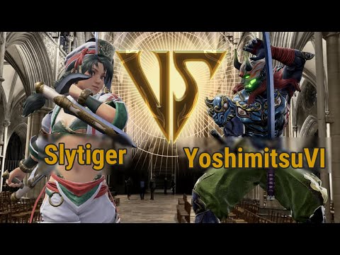 Slytiger (Talim) VS YoshimitsuVI (Yoshimitsu) | Soul calibur VI
