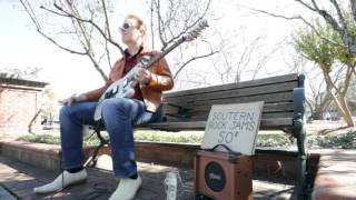 Busking with Carl Jah and the Pignose Hog 20