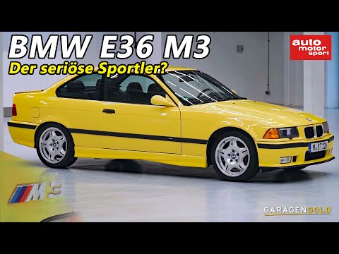 BMW E36 M3: What sets this 90s sports car apart? | AUTO MOTOR UND SPORT | Garagengold