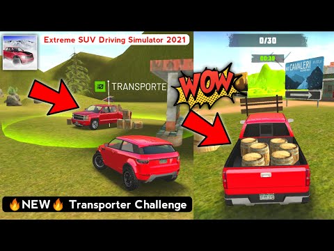 Extreme SUV Driving Simulator 2021 - 🔥NEW🔥 TRANSPORTER SUV Challenge - Android Gameplay