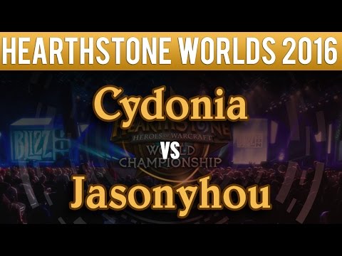 Cydonia vs Jasonyhou - Hearthstone World Championship 2016: Group A Winners Match
