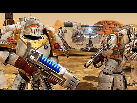 PRE-HERESY ERA ► Luna Wolves vs 5000 Orks! - Astartes Mod, Warhammer 30K: Dawn of War 2: Retribution