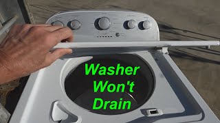 Washer Won't Drain: How to Check and Repair a Wash Machine Pump and Drain System