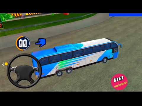 Smooth Bus Drive Through Village in Portugal- Euro Truck Simulator 2 - Logitech G29 Setup Handbrake