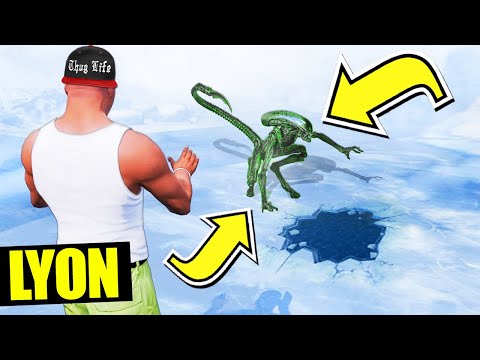 HO LIBERATO L'ALIENO DAL GHIACCIO DOPO 5 ANNI SU GTA5!!