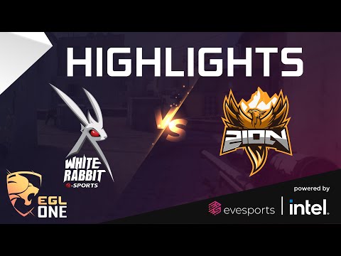 EGL One Season 2 Highlights - Zion Esports vs White Rabbit Gaming Lower Bracket Round 3