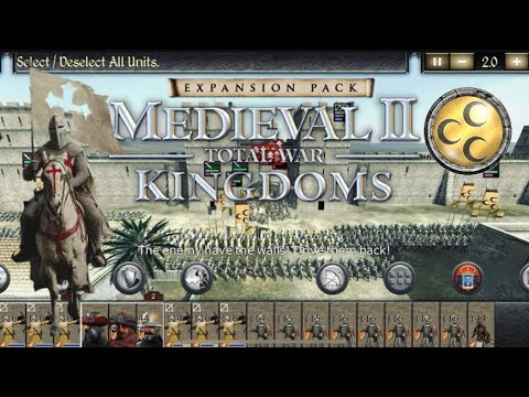 Total War: Medieval II | Egypt Defends the Castle Against the Kingdom of Jerusalem