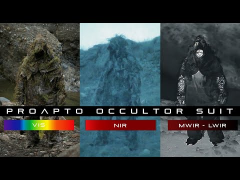 OCCULTOR - Multispectral 2D and 3D Camouflage Suit - VIS - NIR - TIR