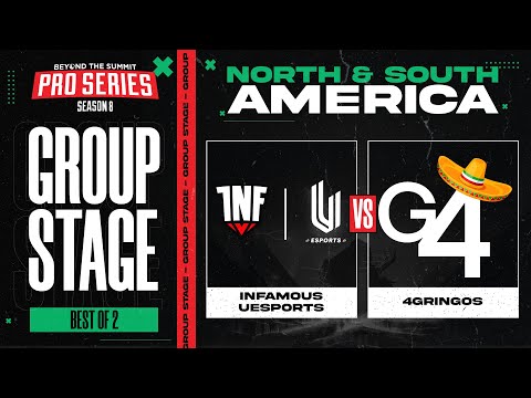 INF.UESPORTS vs 4 Gringos Game 2 - BTS Pro Series 8 AM: Group Stage w/ rkryptic & neph