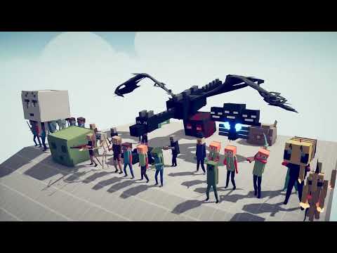 MINECRAFT TEAM vs STAR WARS TEAM - Totally Accurate Battle Simulator TABS