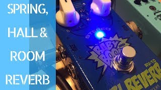 Video thumbnail for ✅ BIYANG RV-10 Tri Reverb Review TOMTOP Guitar Pedals by Greg Kocis