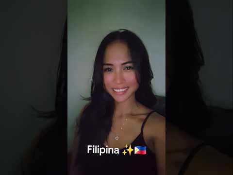 Filipina girl 🥰 #filipina #philippines