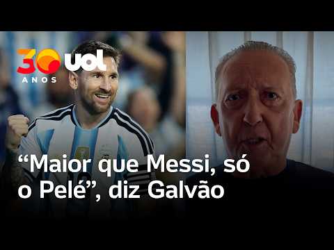 Galvão Bueno exalta números de Lionel Messi na Copa do Mundo: ‘Maior que ele só o Pelé’