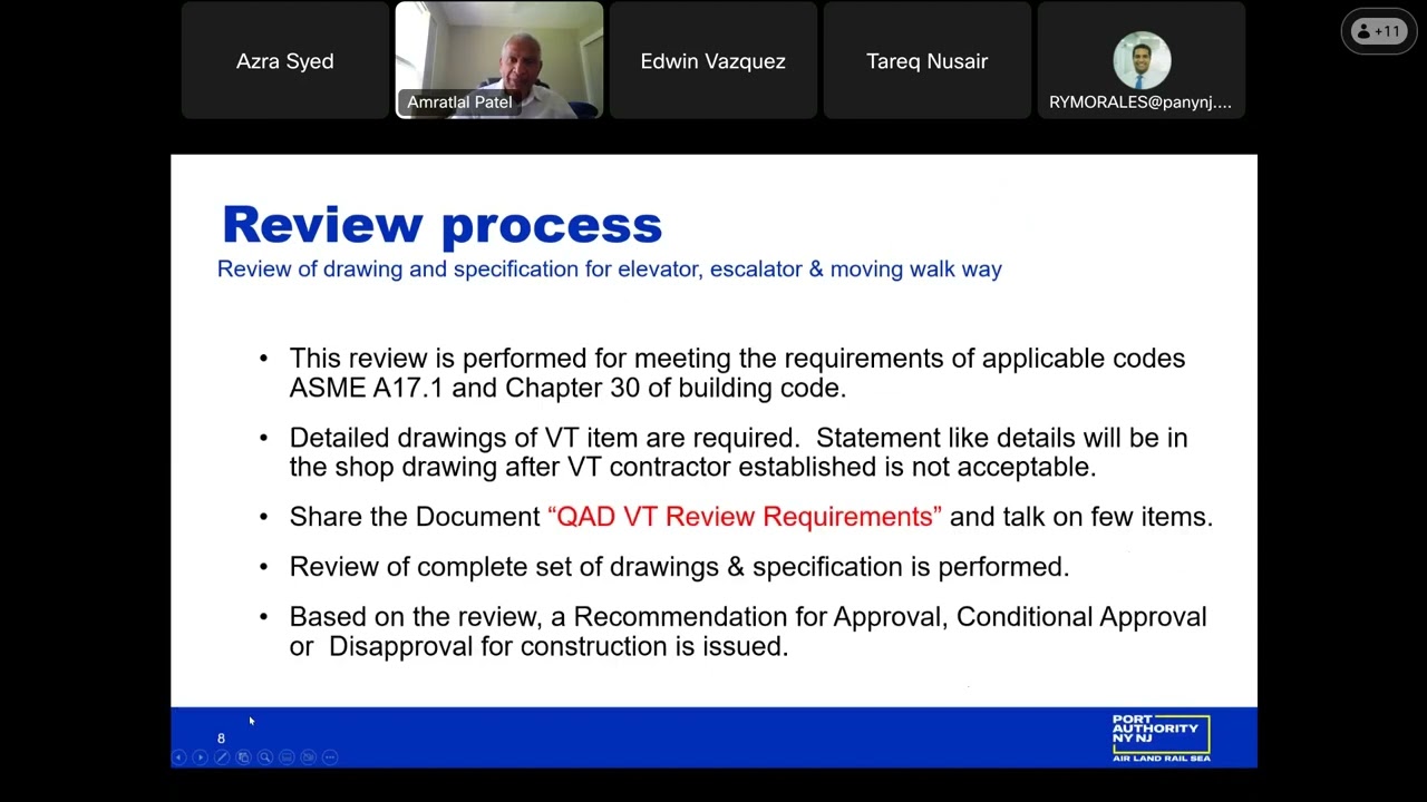 TCAP Webinar   Elevator, Escalator and Moving Walkway Webinar Vertical Transportation   Design, Cons
