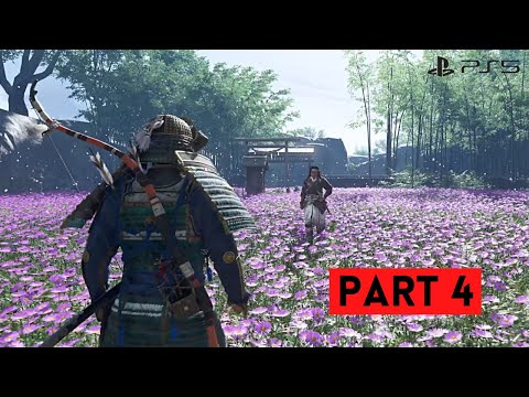 GHOST OF TSUSHIMA Director's Cut Walkthrough Gameplay Part 4 (PS5) FULL GAME No Commentary