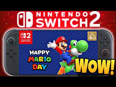 Nintendo Reveals NEW Mario Day 2026 Plans! + BIG Switch 2 Game Announcements Soon?