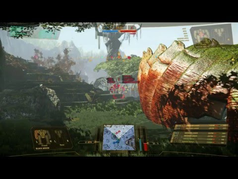 MechWarrior Online Templars 4 kill 900 dmg Dual Gauss Black Widow