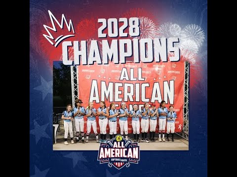 2028 Patriots, Softball Youth All American Team,  11 Run Inning in Championship Game