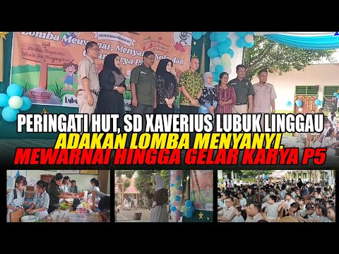 Peringati HUT, SD Xaverius Lubuk Linggau Adakan Lomba