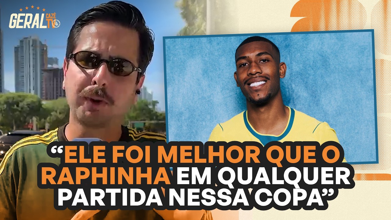 RAYAN GARANTIU A TITULARIDADE NA SELEÇÃO? | GERAL CAZÉTV