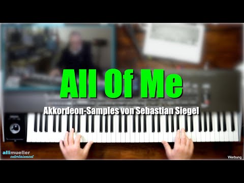 Pa1000/4X "All Of Me" mit dem Hohner Alpina III Sample #351