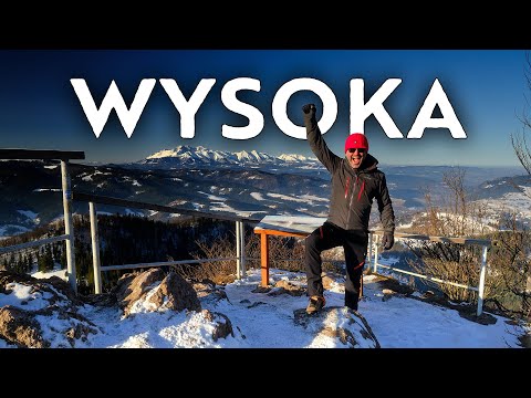 Tatry z Pienin 📸 Najwyższy Szczyt Pienin Końcem Zimy 🏔 Wysoka 1050 m n.p.m.