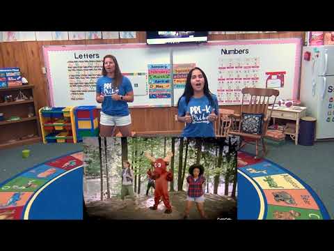 A Movement Activity with these Teachers doing the A Moose-Ta-Cha to Gonoodle. For Preschoolers | VPK