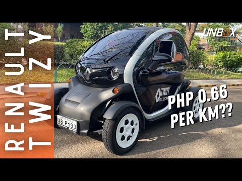 Renault Twizy: First Drive [TINY ELECTRIC CAR!]