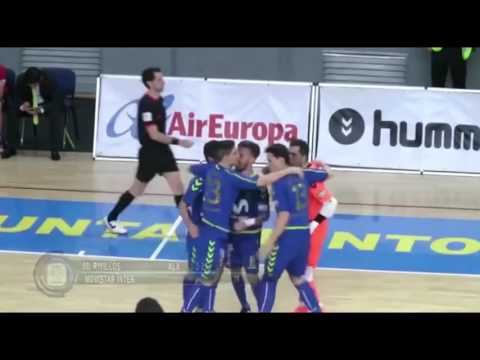 Gol Mario Rivillos (2-2) Movistar Inter – Palma Futsal. Semifinales Play Off