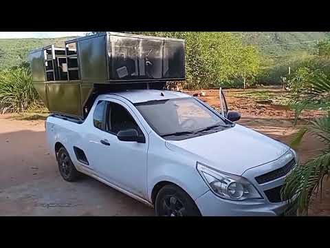 Chevrolet Montana Mini Trio Léo Som Manoel Vitorino-BA         