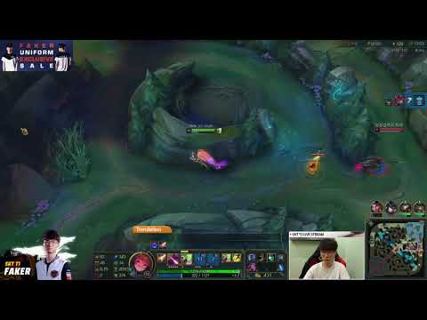 SKT T1 Faker mid Zoe vs Azir S8